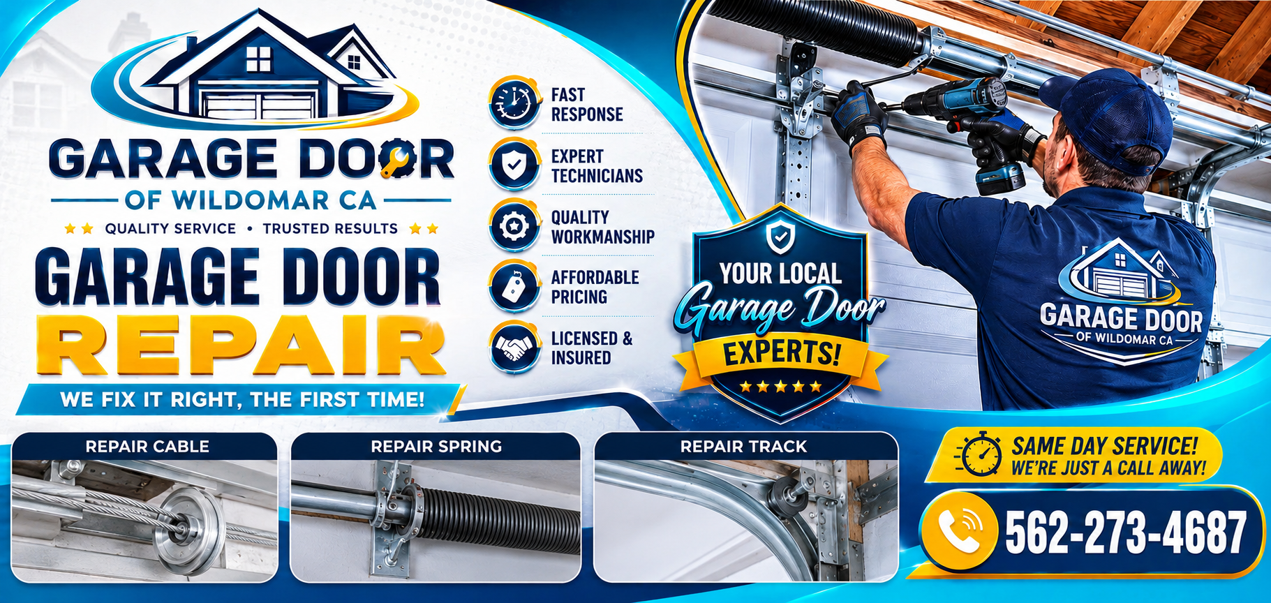 Garage Door of Wildomar CA